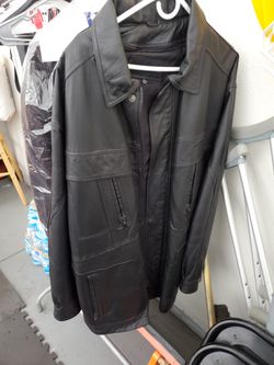 Leather jacket