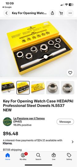 ROLEX AND TUDOR Watch Case Opener Key