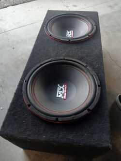 2  12"Mtx subs