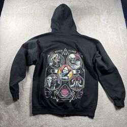 Halloween Horror Nights Men’s L Hoodie 2023 Full Zip Universal Studios #2858