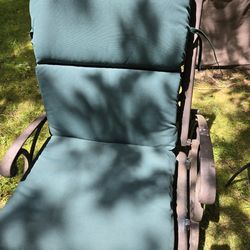 Chairs Cushions-2 Pc-dark Green,thick