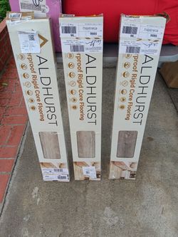 Heathered Barnwood 6 in. x 36 in. Rigid Core Luxury Vinyl Plank Flooring (11.98 sq. ft. / Case)