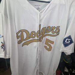 Freddie Freeman 2024 World Series Dodger Stadium Exclusive Jersey