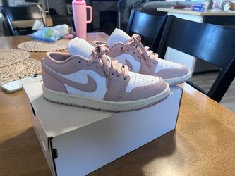Nike Air Jordan 1 Low Pink White Sneakers