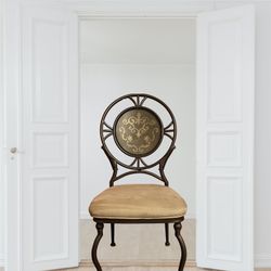 Bassett Mirror Company Old World Cameo Side Chair  