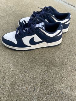 Nike dunks Midnight SIZE10