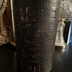 Metal Candle Holder / Vase