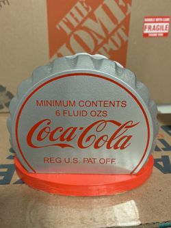 Coca Cola wooden napkin holder