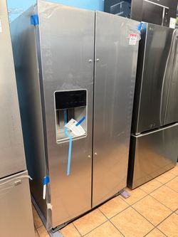 Whirlpool Side By Side Refrigerator Stainless Steel