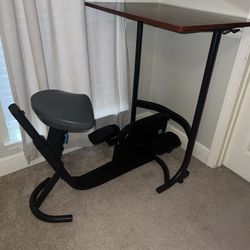 exercise bike table