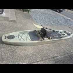 ASCEND 12.8 Fishing Kayak With Oar