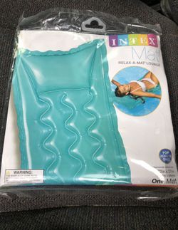 New intex recreation Corp floating relax a mat 72” by 27”