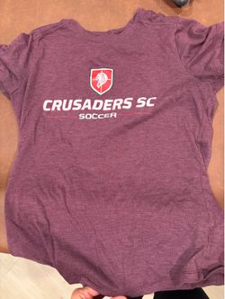Crusaders soccer club shirts