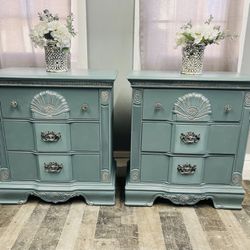 Beautiful Blue End tables 