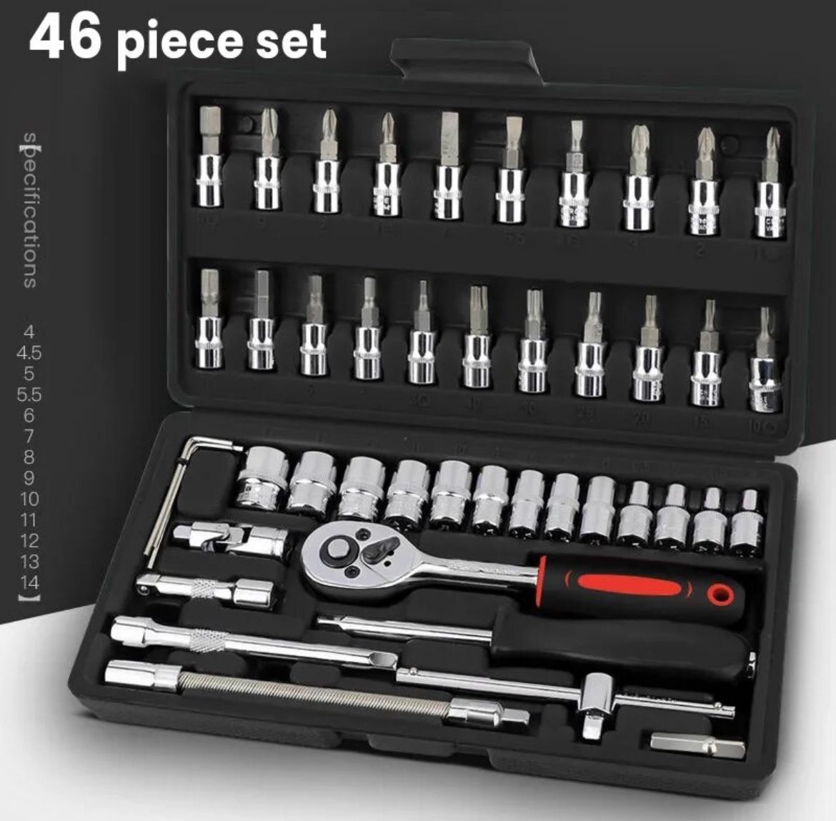 Socket Set 46 Pcs
