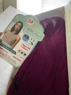 Lace front wig