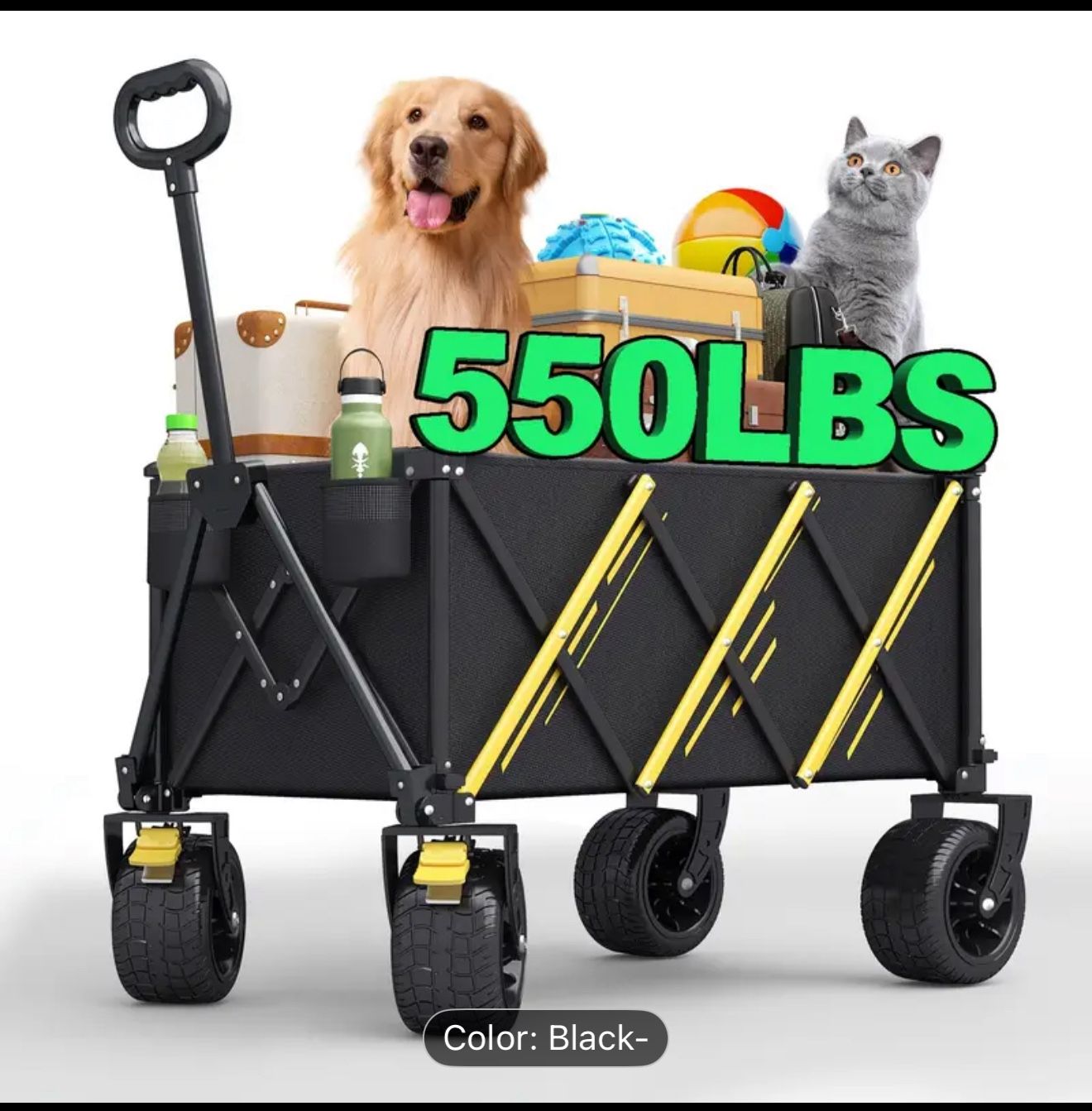 Foldable Trolley Transporter Beach