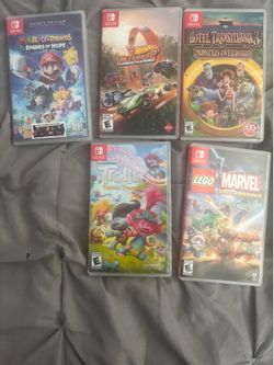 4 Nintendo Switch Games