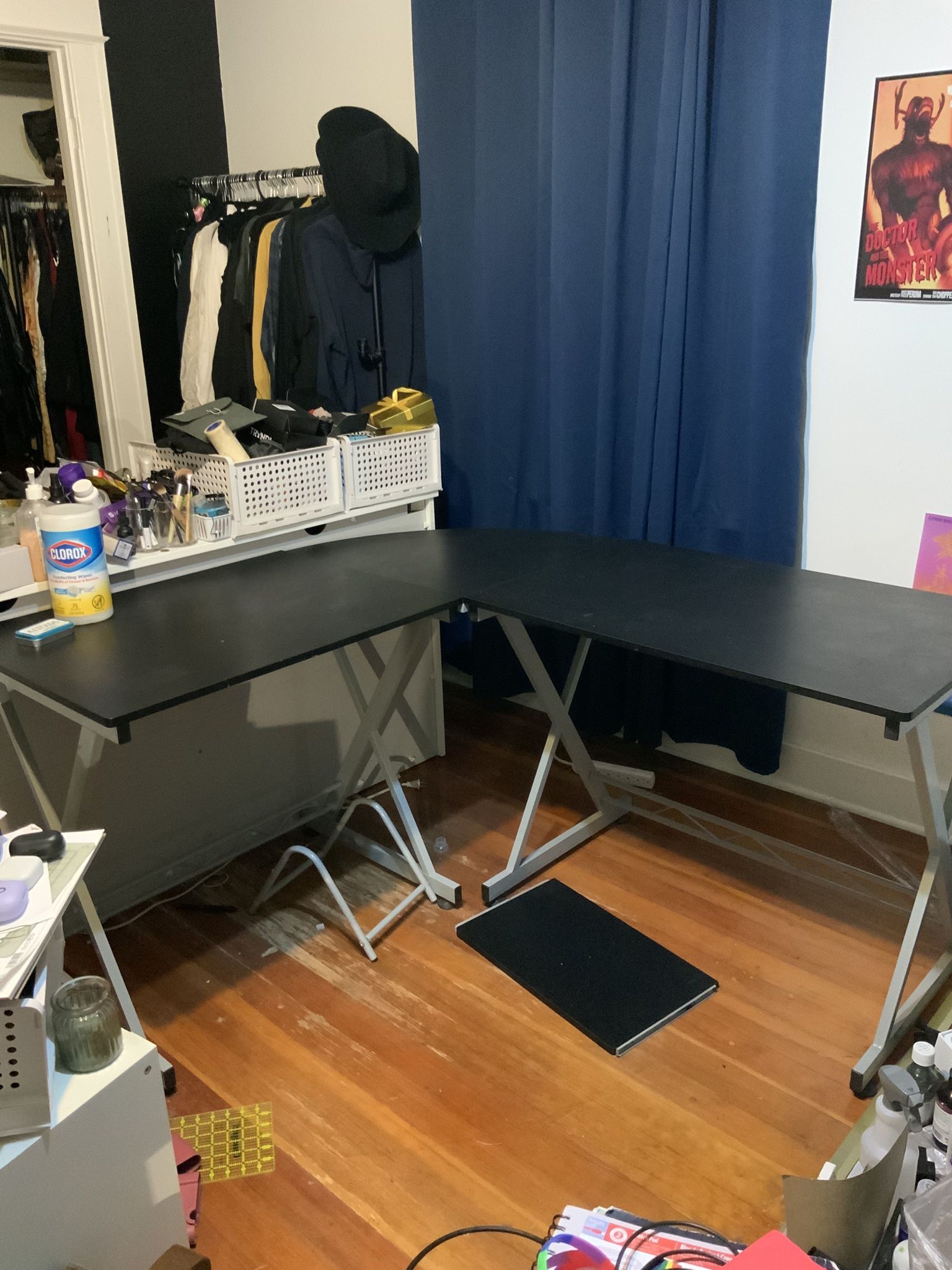 Black L Shaped Desk