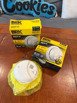 BRK SMI100-AC Hardwire Smoke Alarm – Lot of 3