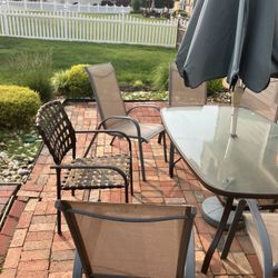 Assorted Patio Chairs