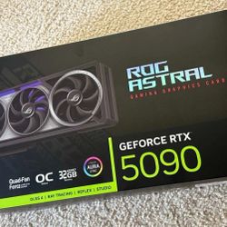 ASUS - ROG Astral NVIDIA GeForce RTX 5090 32GB GDDR7 PCI Express 5.0 Graphics Card - Black
