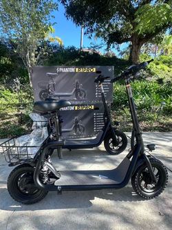 Electric Scooter with Seat - Phantom R1 Pro