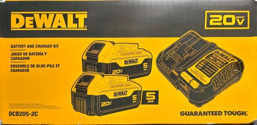 Dewalt 20v 5ah batteries kit