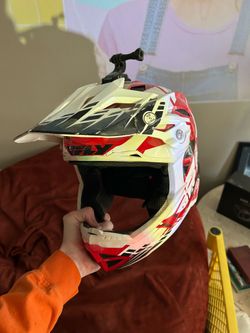 Fly racing full face helmet dirt bike, bike, etc