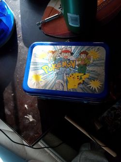 Pokemon Metal Tin Card Holder