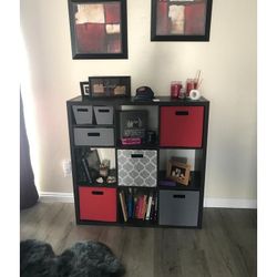organizer shelves