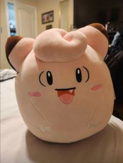 Squishmallow Exclusive Pokemon: Clefairy (12")