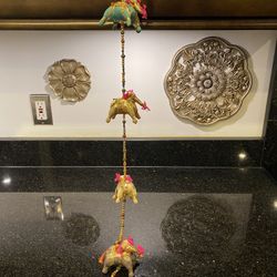 Elephants on string Good-Luck Charm