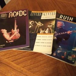 3 Music Tab Books