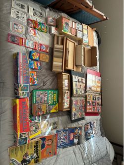 Baseball cards and other sports memorabilia