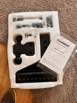 CAMMOO Adjustable Trailer Hitch Ball Mount