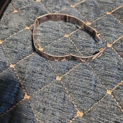 New used silver bracelet