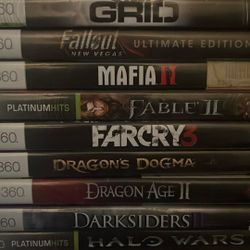 Xbox 360 Game Collection