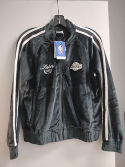 Women's NBA Los Angeles Lakers Velour Track Jacket