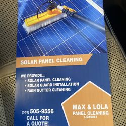 Clean Your  Solar Panels 