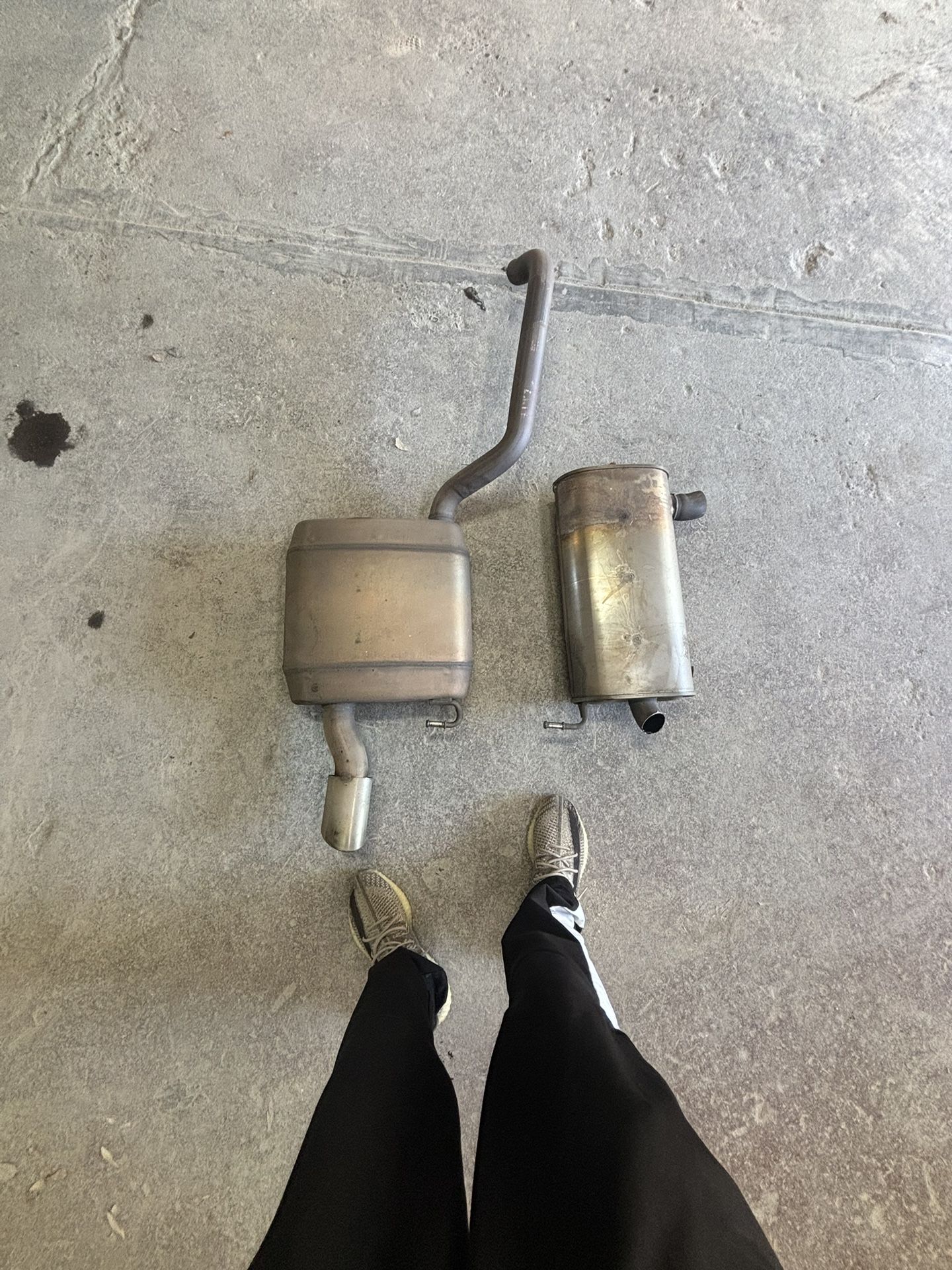 2017 Passat Muffler 