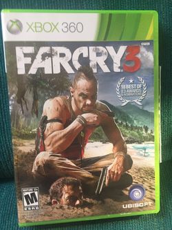 Xbox 360 Farcry 3 Game
