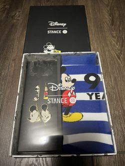 Stance Socks Disney Mickey Mouse With Pins Size L