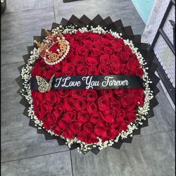 Ramo Buchon Flower Roses Bouquet