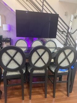 Free dining set and bar