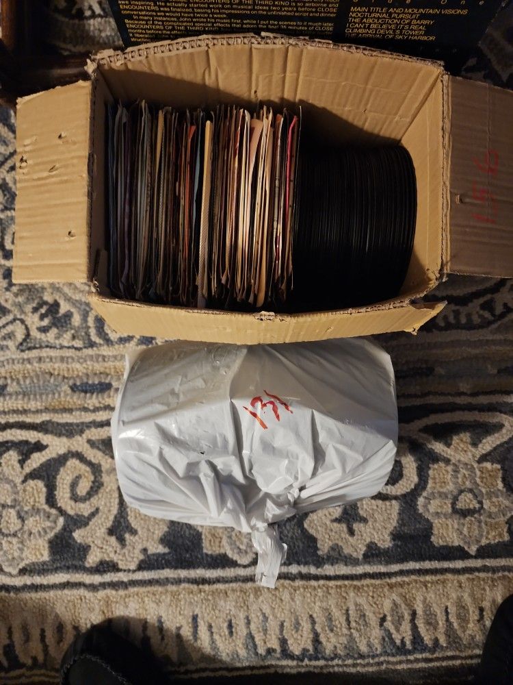 Lot of 287 Rock Pop Soul Oldies Disco 45 RPM 7" Vinyl Records