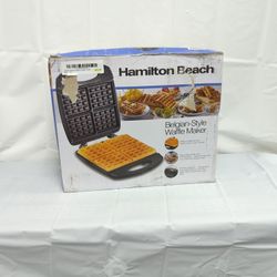 Hamilton Beach 4-Square Belgian Waffle Maker