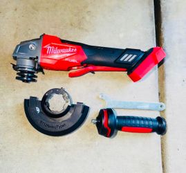 Milwaukee M18 FUEL 4-1/2" / 5" Variable Speed Braking Grinder Paddle (2888-20) New