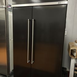 🔥 48” KitchenAid Side By Side Built-In Refrigerator - 2025 - Platinum Interior - LED - Same Day Delivery 🔥