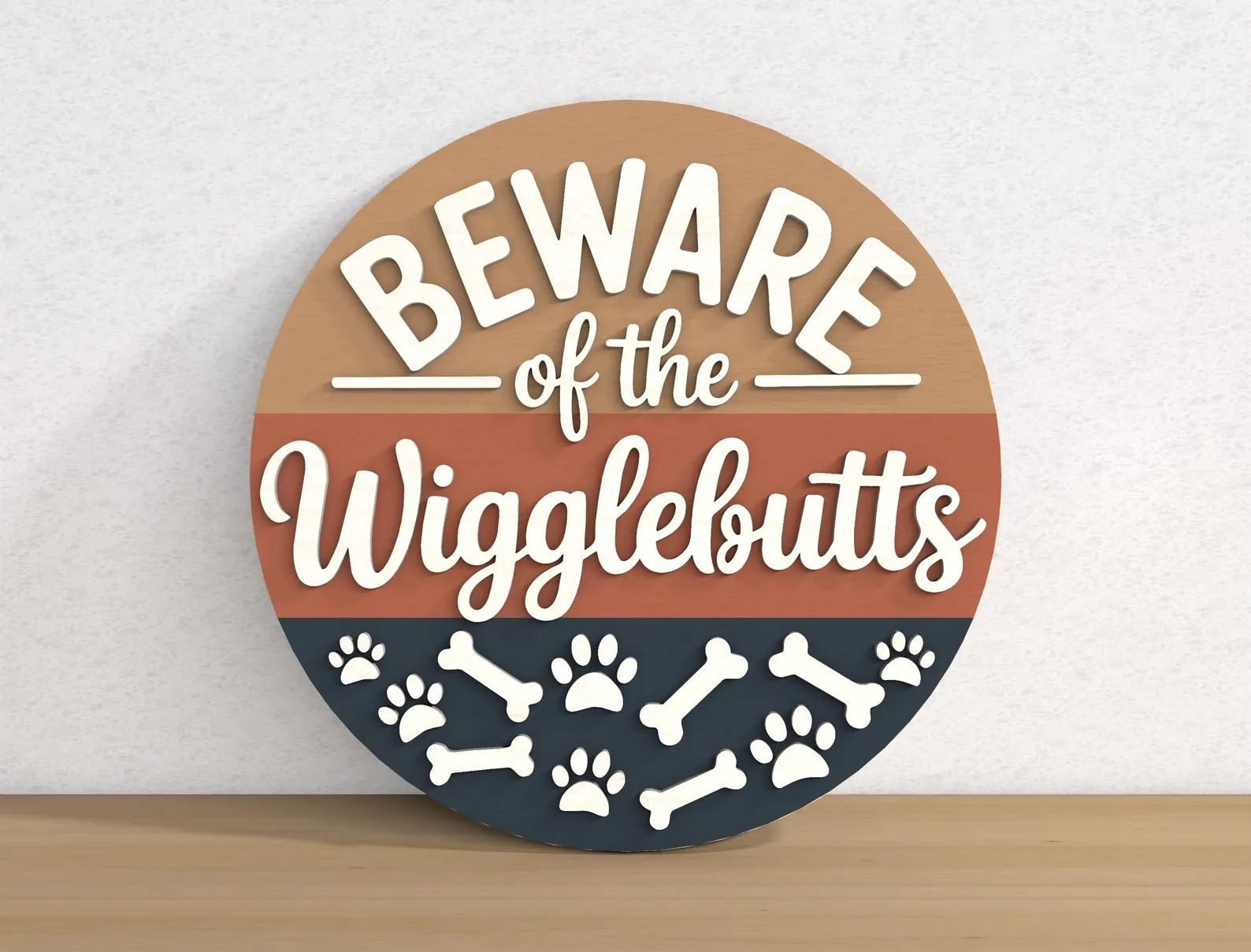 Beware of the Wigglel outts Sign